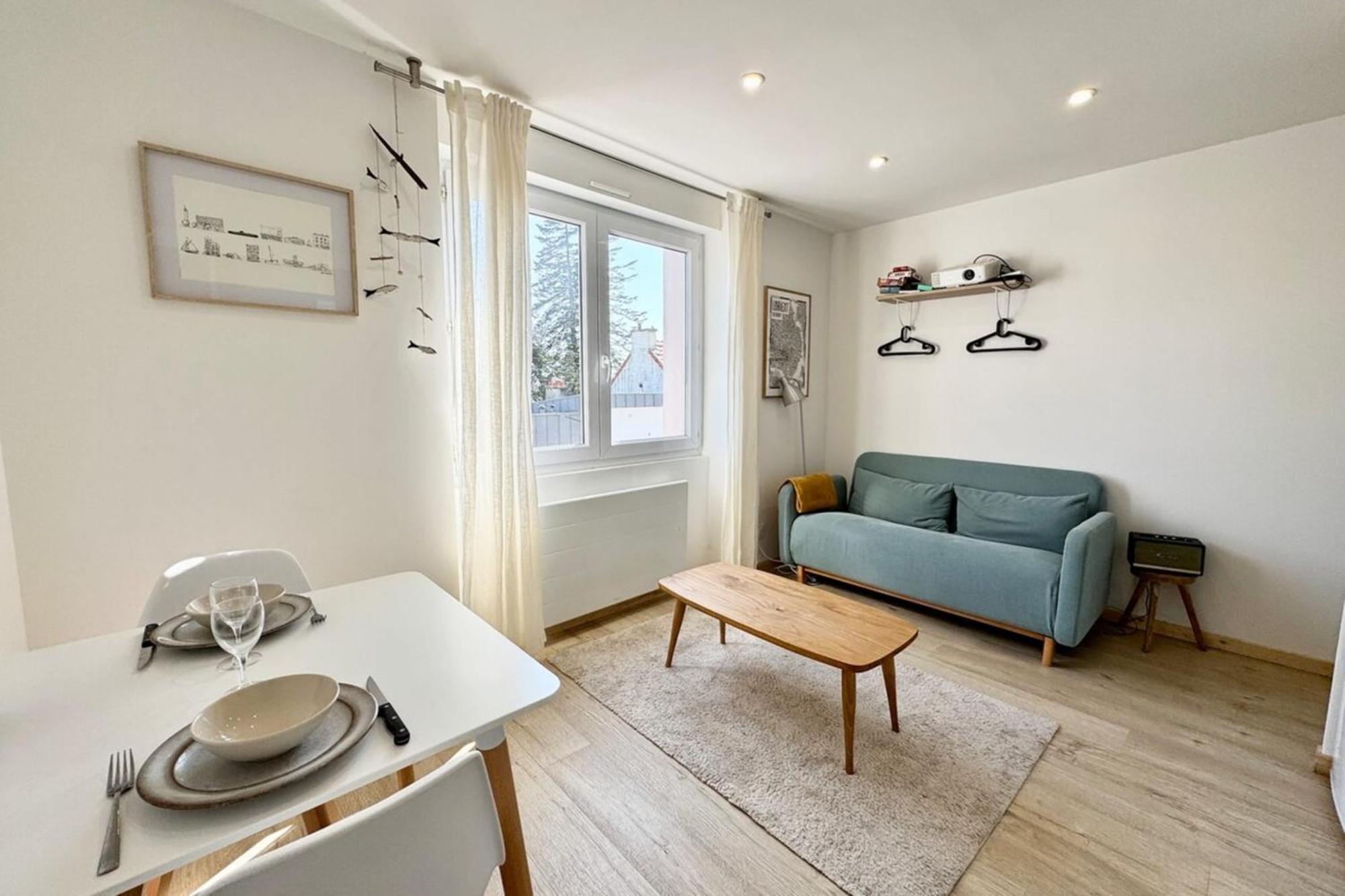 T1 Bis Renove - Proche Centre Ville & Plages 로리앙 외부 사진