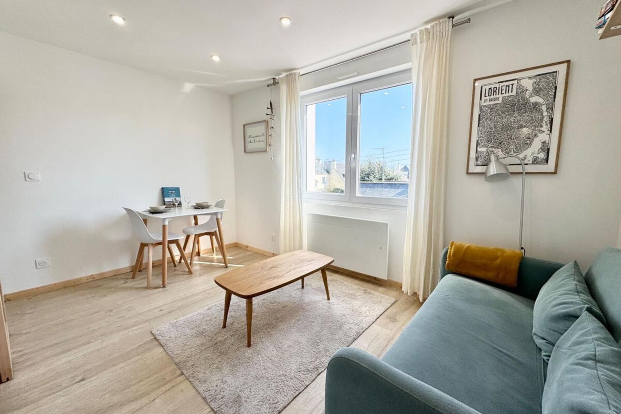 T1 Bis Renove - Proche Centre Ville & Plages 로리앙 외부 사진